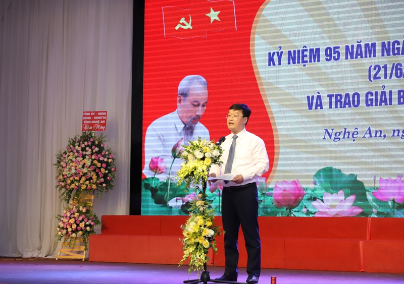Nghệ An kỷ niệm 95 năm Ngày Báo chí Cách mạng Việt Nam